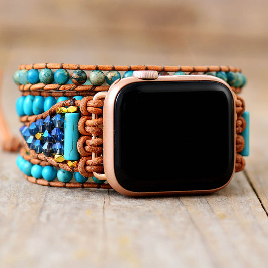 Turquoise Stones Apple Watch Band