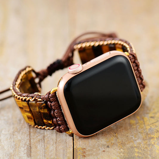 Tiger Eye Apple Watch Band