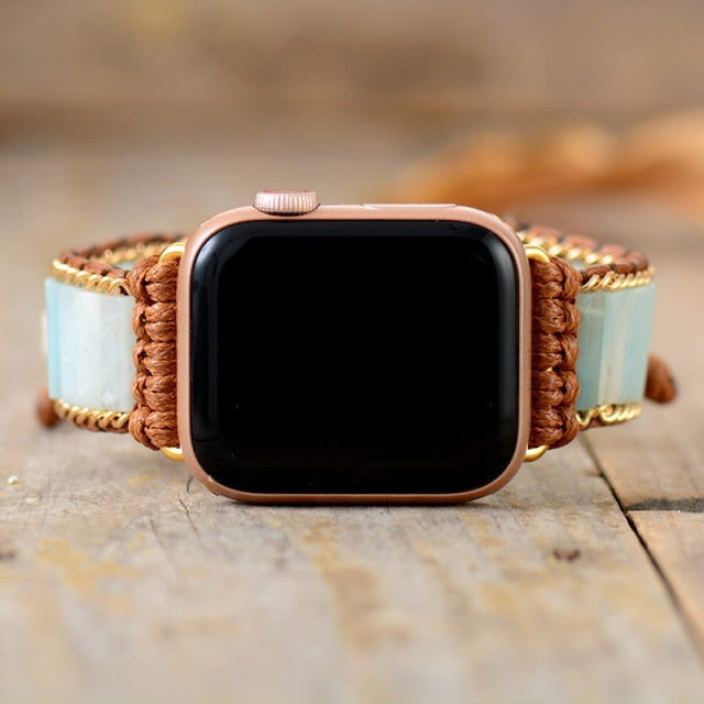 Amazonite Apple Watch Band