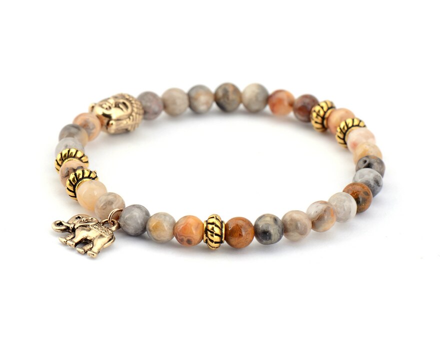 Sehaya Elephant & Buddha Meditation Bracelet 03