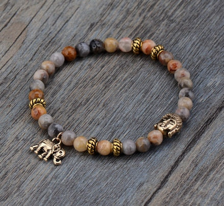 Sehaya Elephant & Buddha Meditation Bracelet 01
