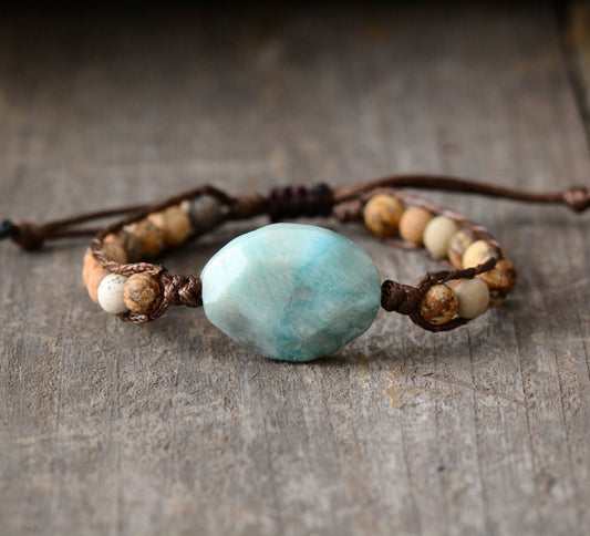 Amazonite Beaded Bracelet