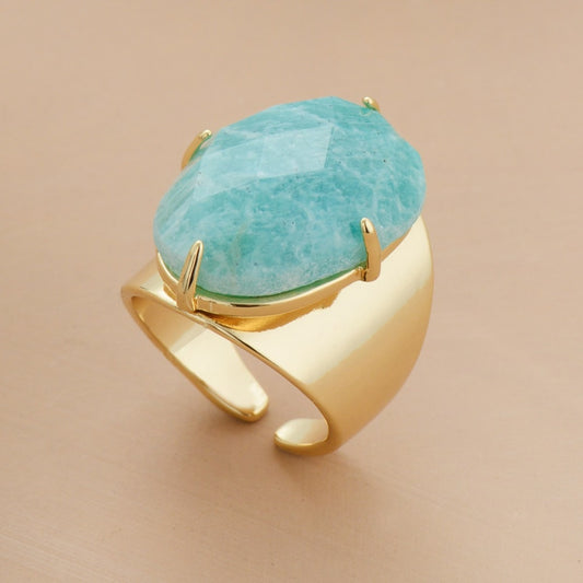 Sehaya Amazonite Ring 01