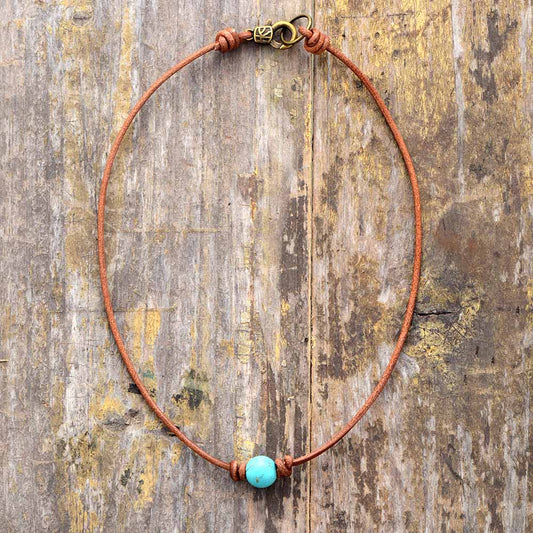 Single Stone Choker